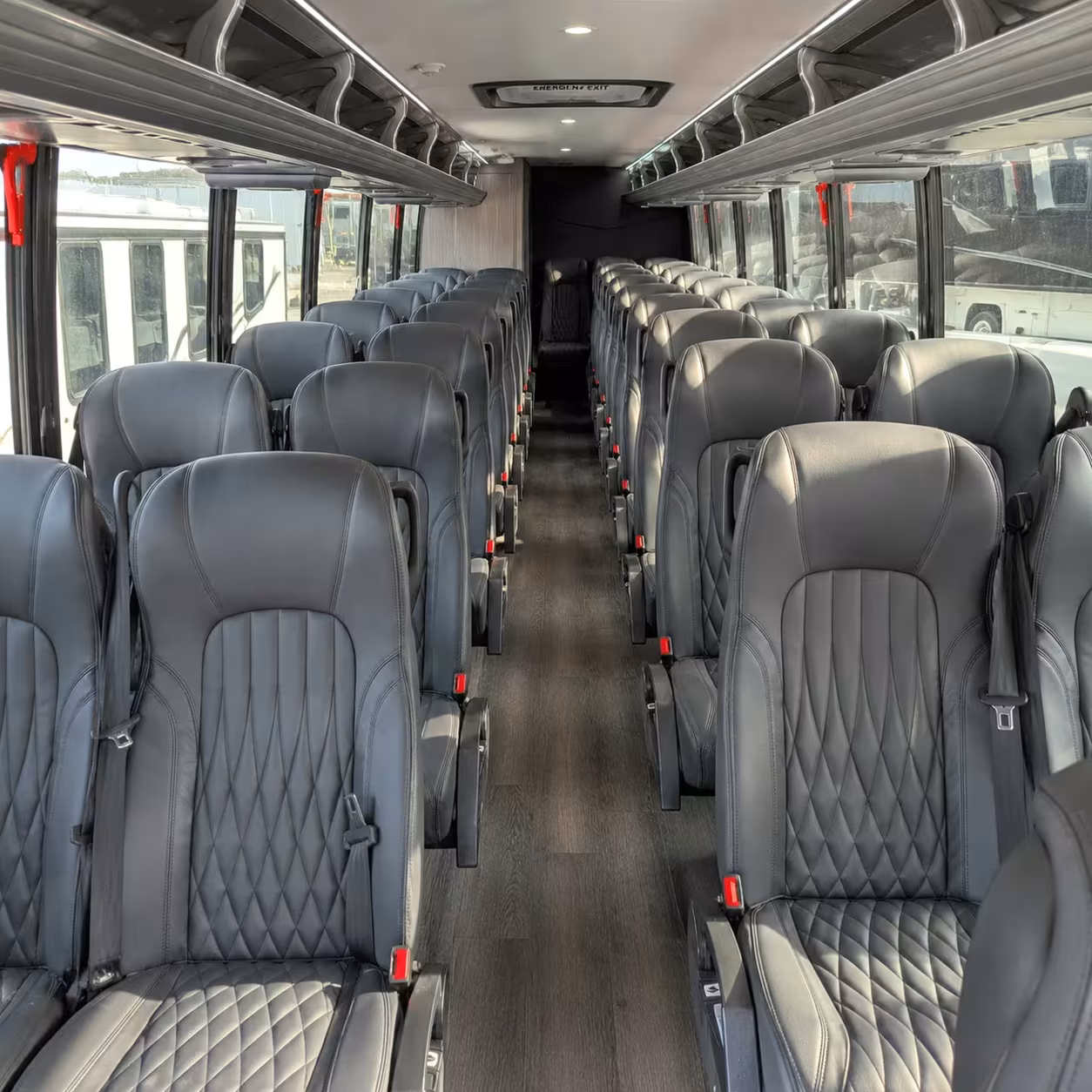 35 passenger minibus interior