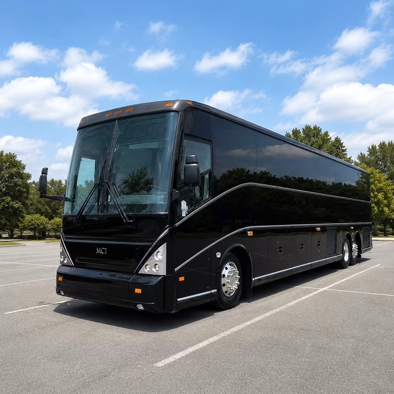 corporate event bus rentals at santander arena in reading