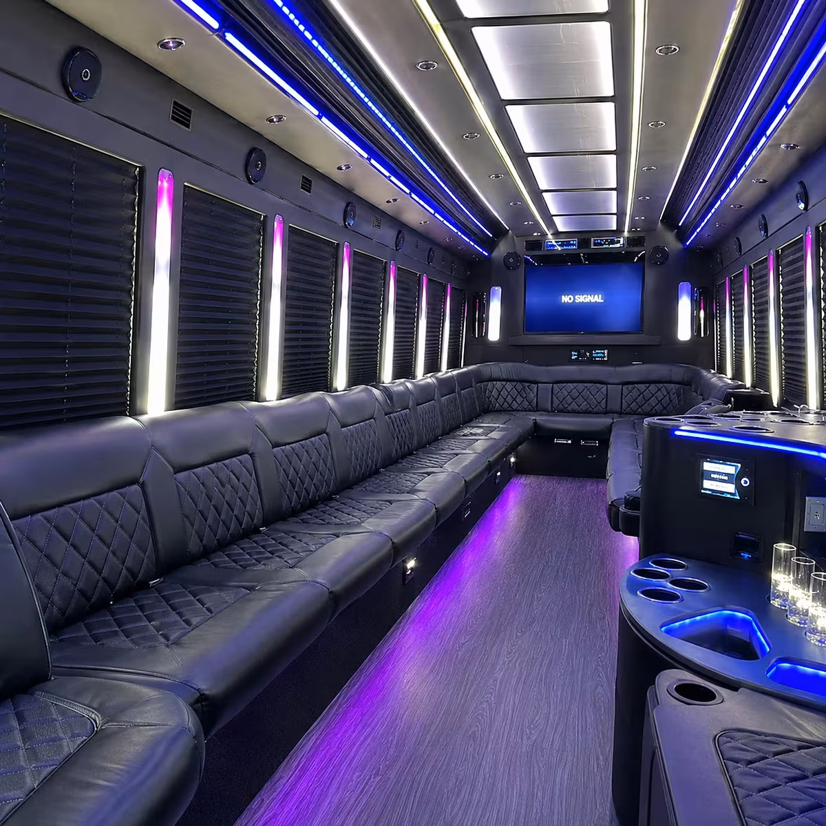 party bus inside