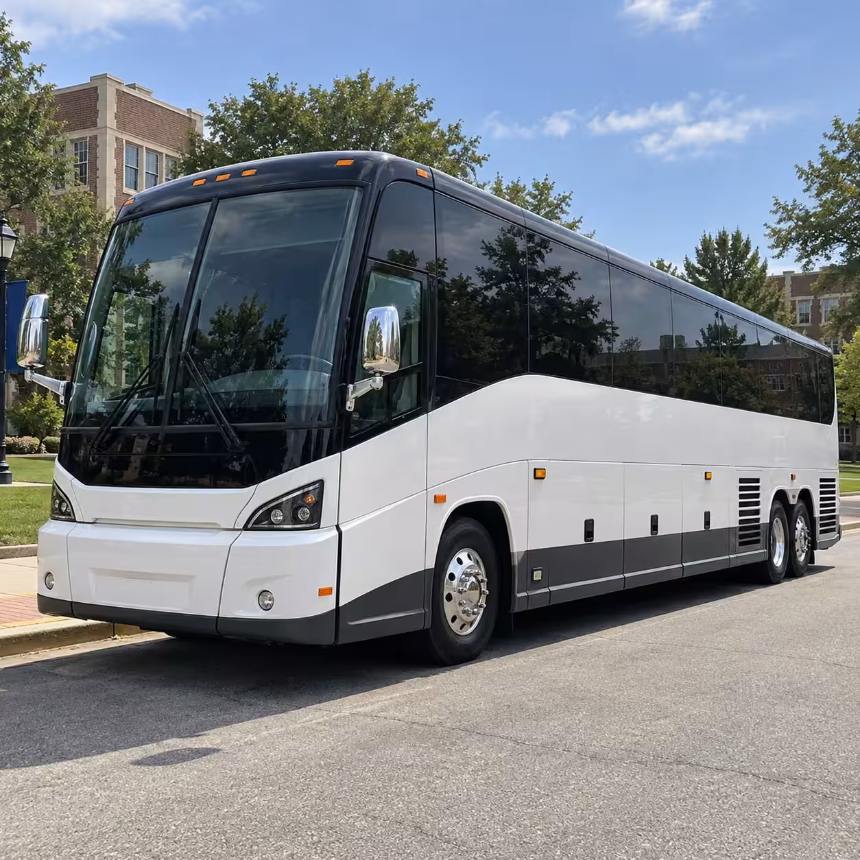 reading prom bus rentals for doubletree and downtown venues