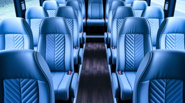 15 passenger minibus interior reading