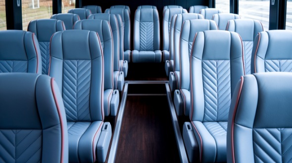 18 passenger minibus interior reading