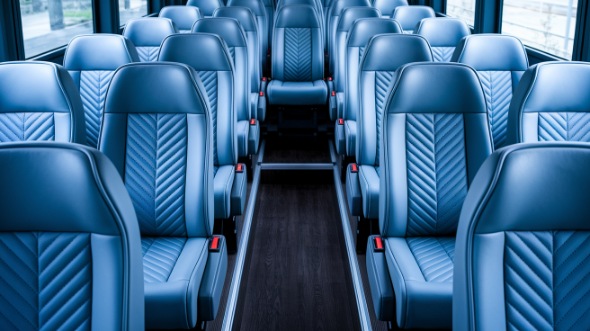 25 passenger minibus interior reading