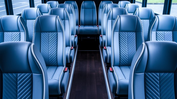 28 passenger minibus interior reading