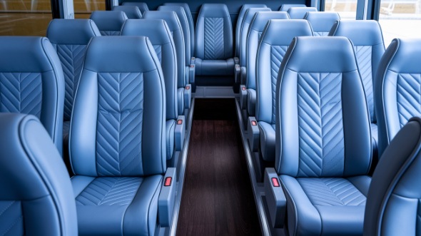30 passenger minibus interior reading