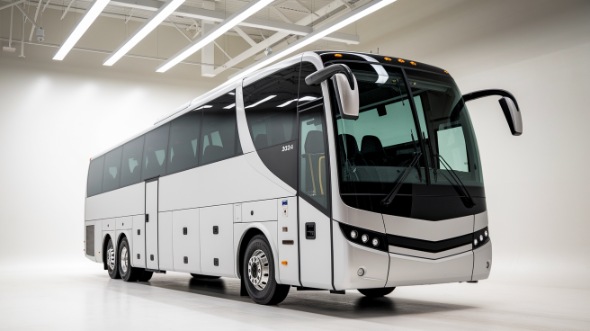 54 passenger charter bus reading