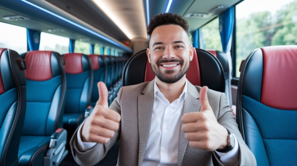 reading corporate bus rental